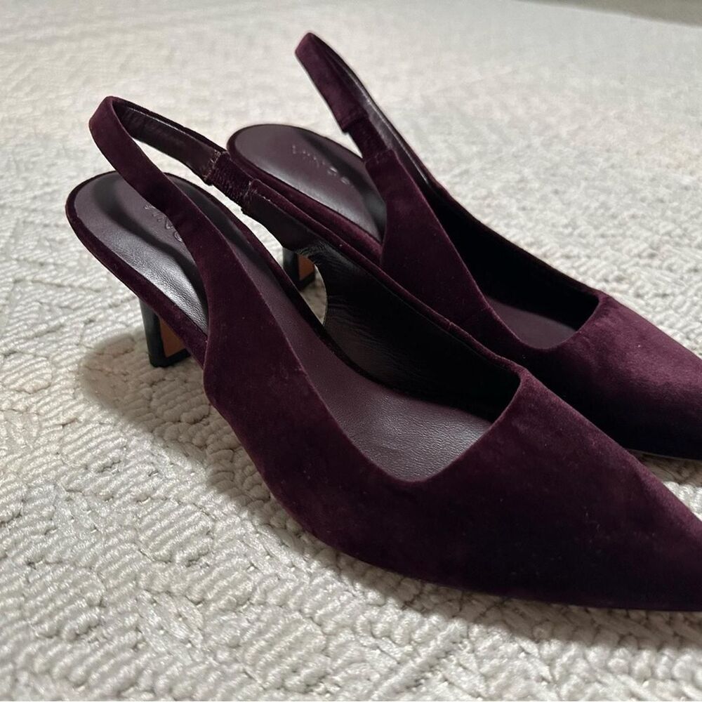 Vince Women's Red Courts - Picture 5 of 8